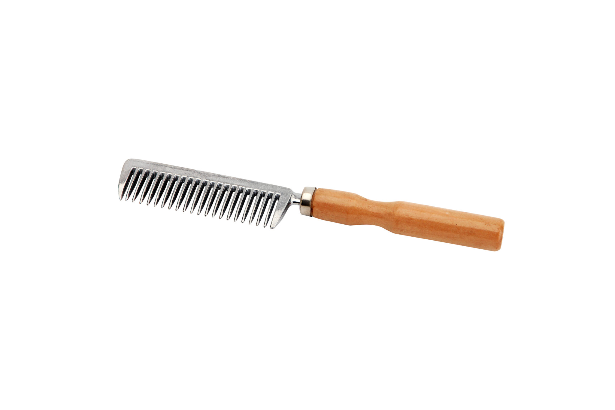 MANENTREKKAM MET HOUTEN HANDVAT VPE = 10ST