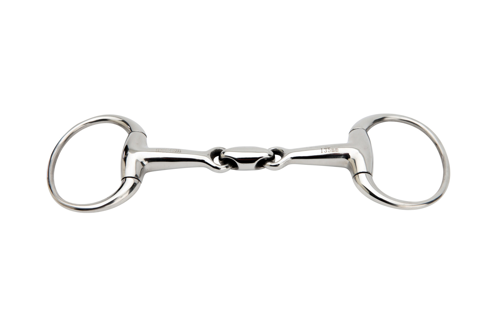 BUSTRENS DUBBEL GEBROKEN RVS 18 MM