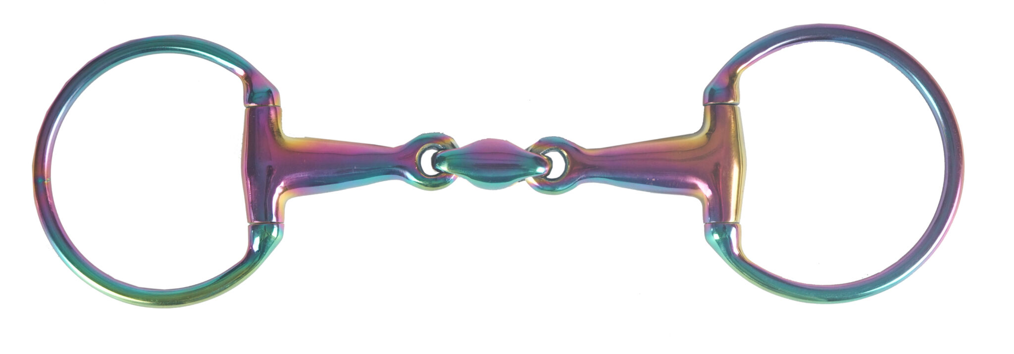 BUSTRENS DUBBEL GEBROKEN RVS RAINBOW 18 MM