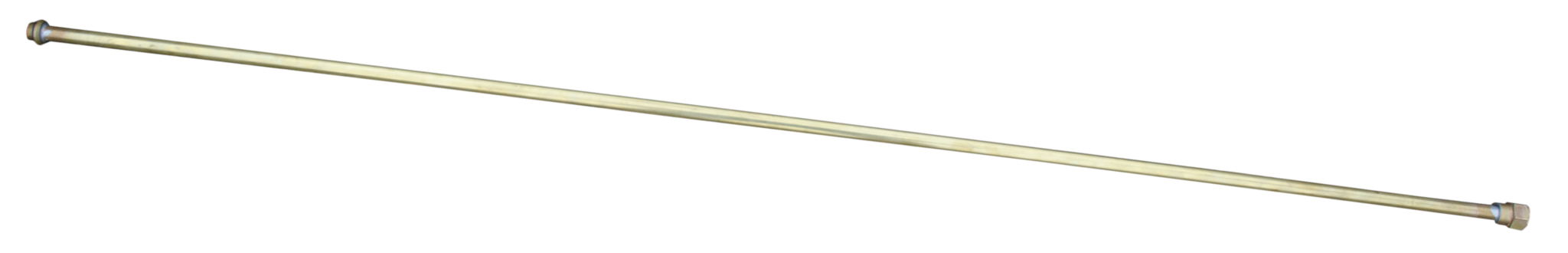Birchmeier Verlengstuk 100 cm recht messing