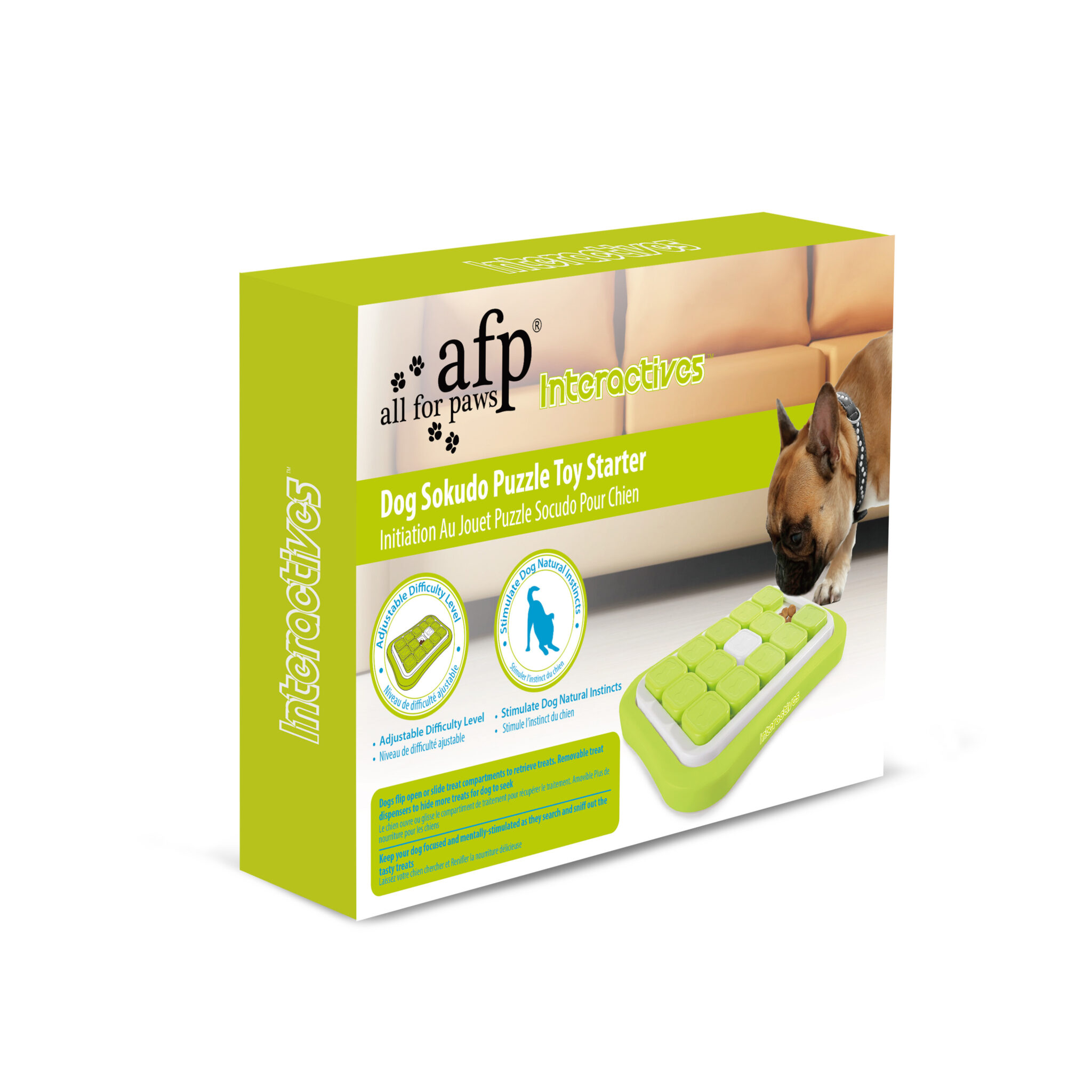 AFP Interactives - Dog Sokudo puzzle toy starter
