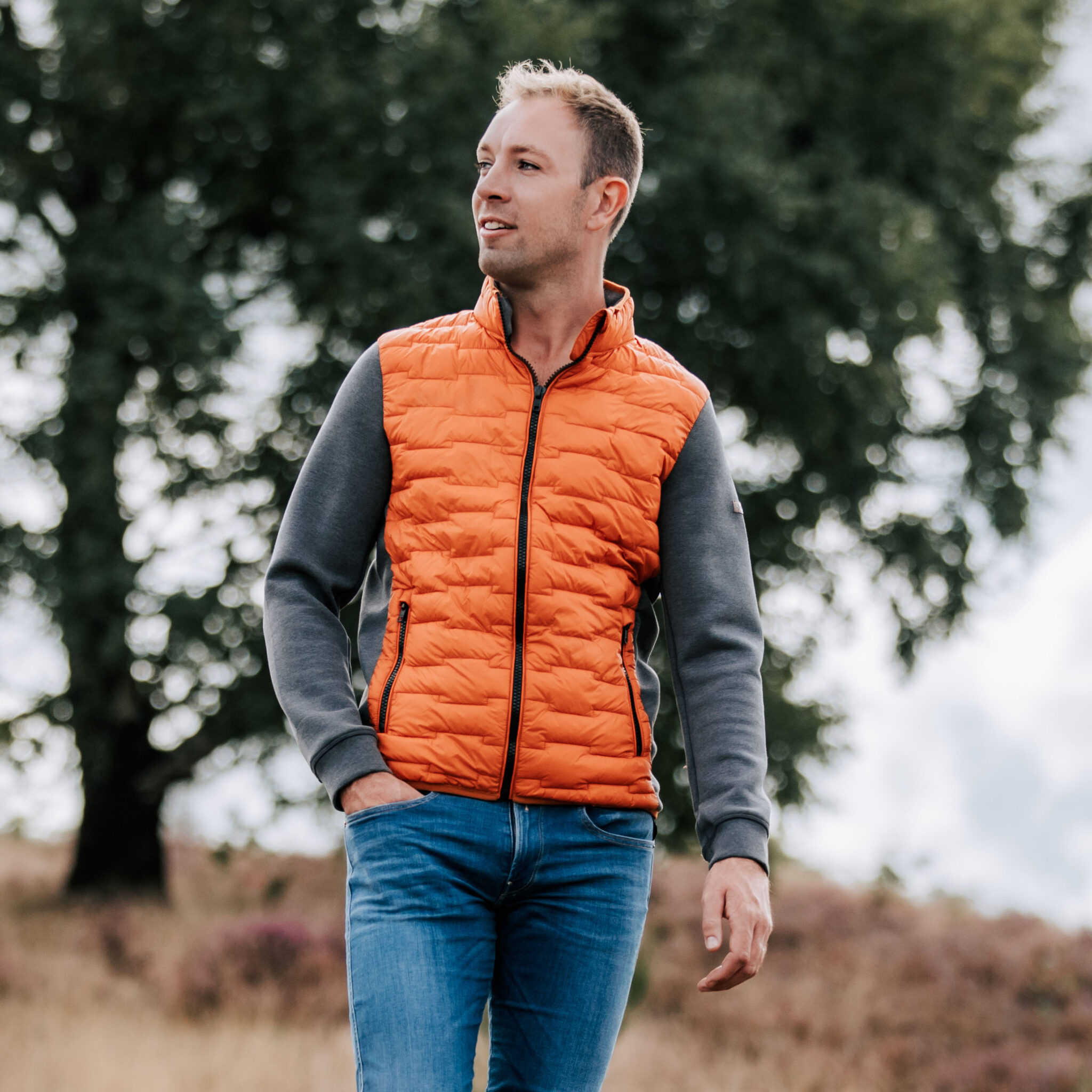 GEWATTEERDE BLOUSON INDIANA - Afbeelding 2