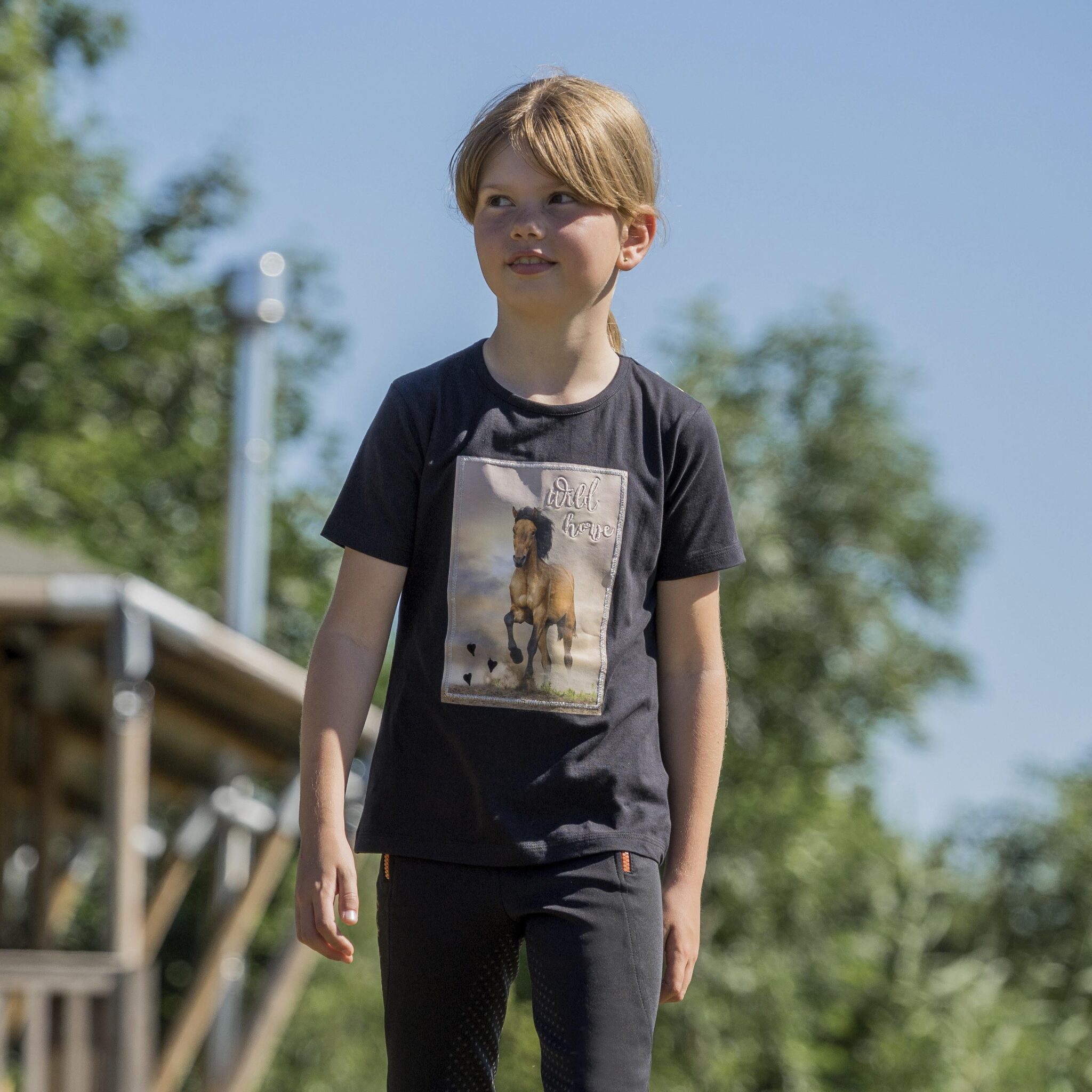 T-SHIRT MET PRINT