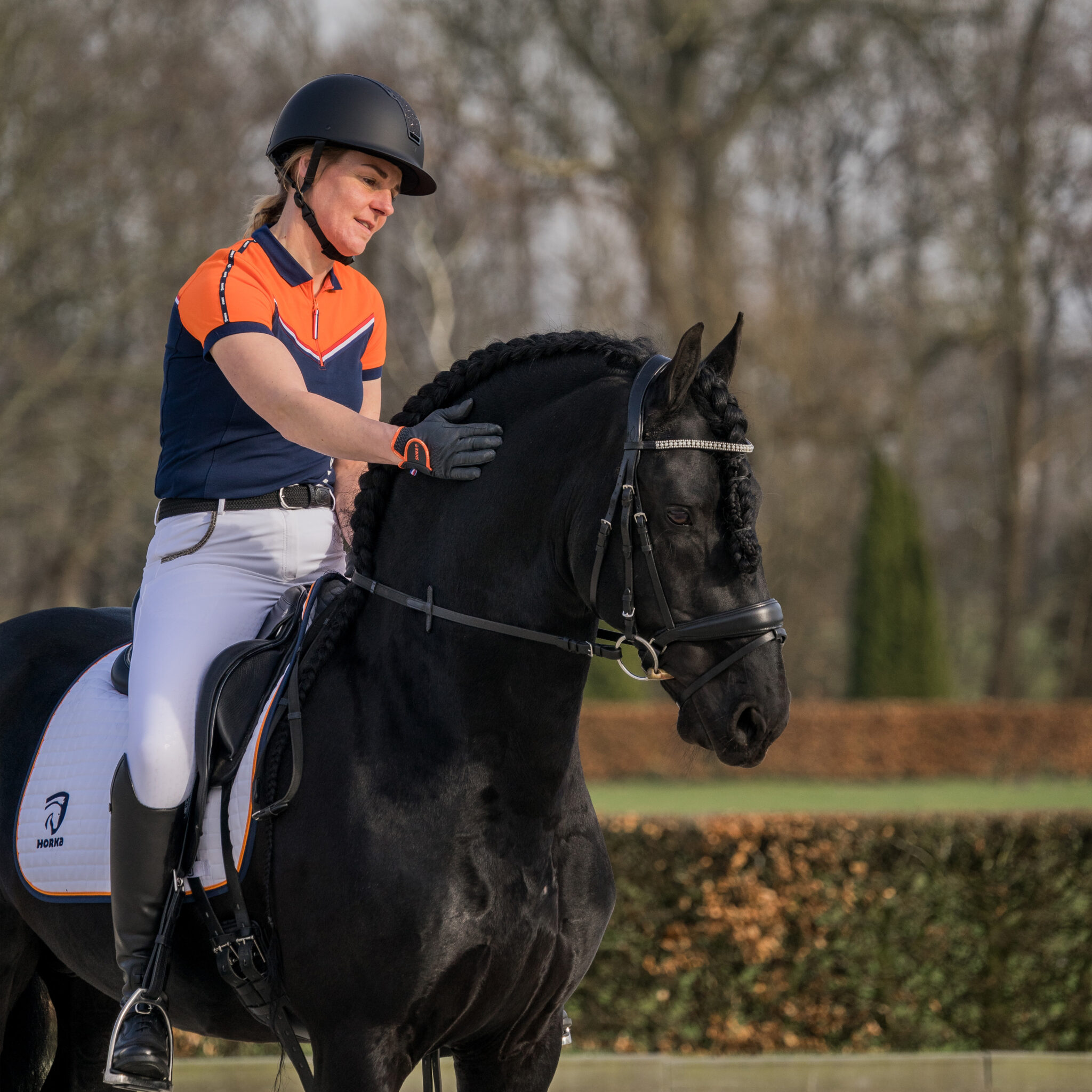 KNHS DAMES/JUNIOR POLO SHIRT - Afbeelding 2