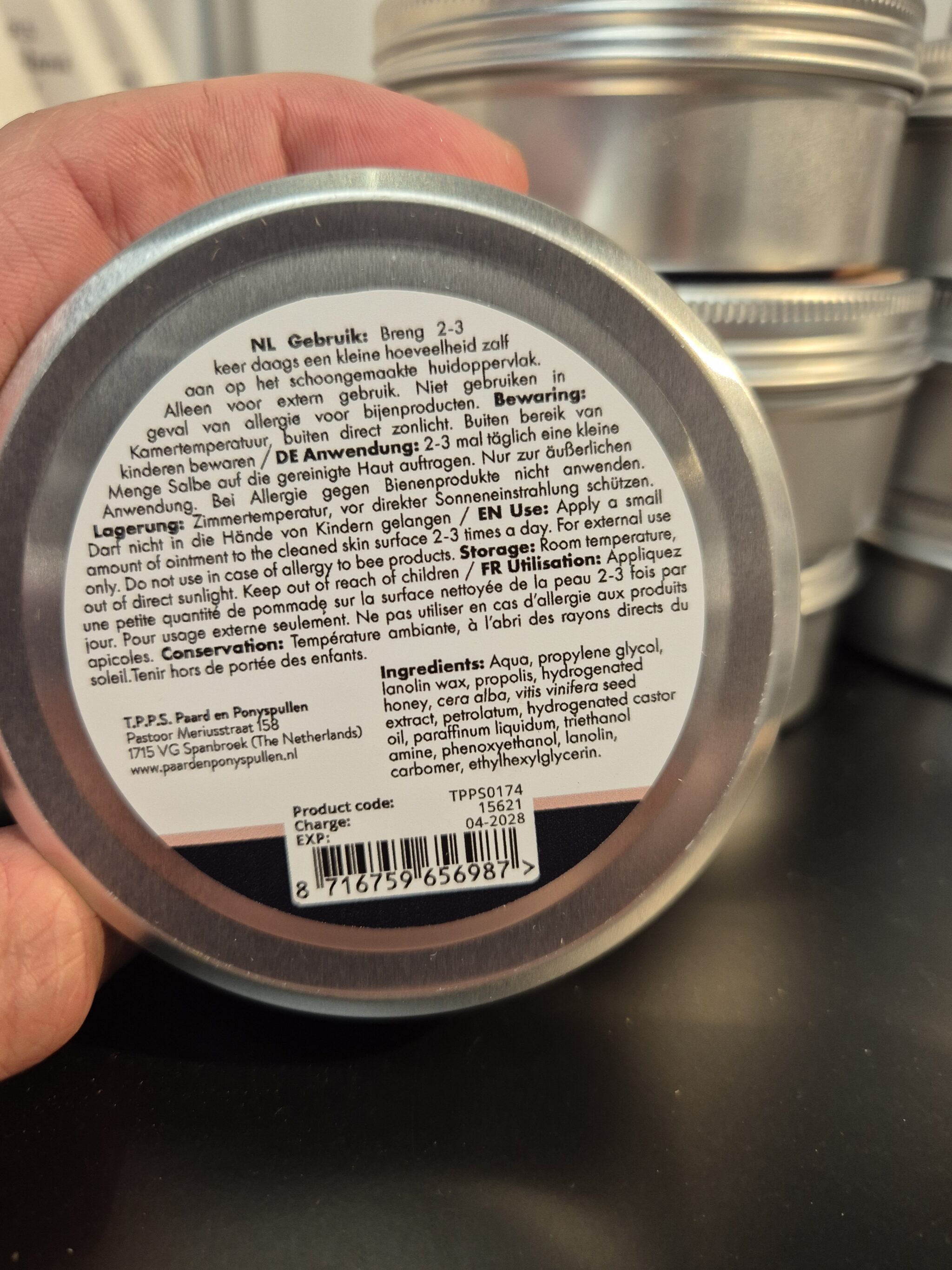 T.P.P.S Propolis Honingzalf - Afbeelding 7