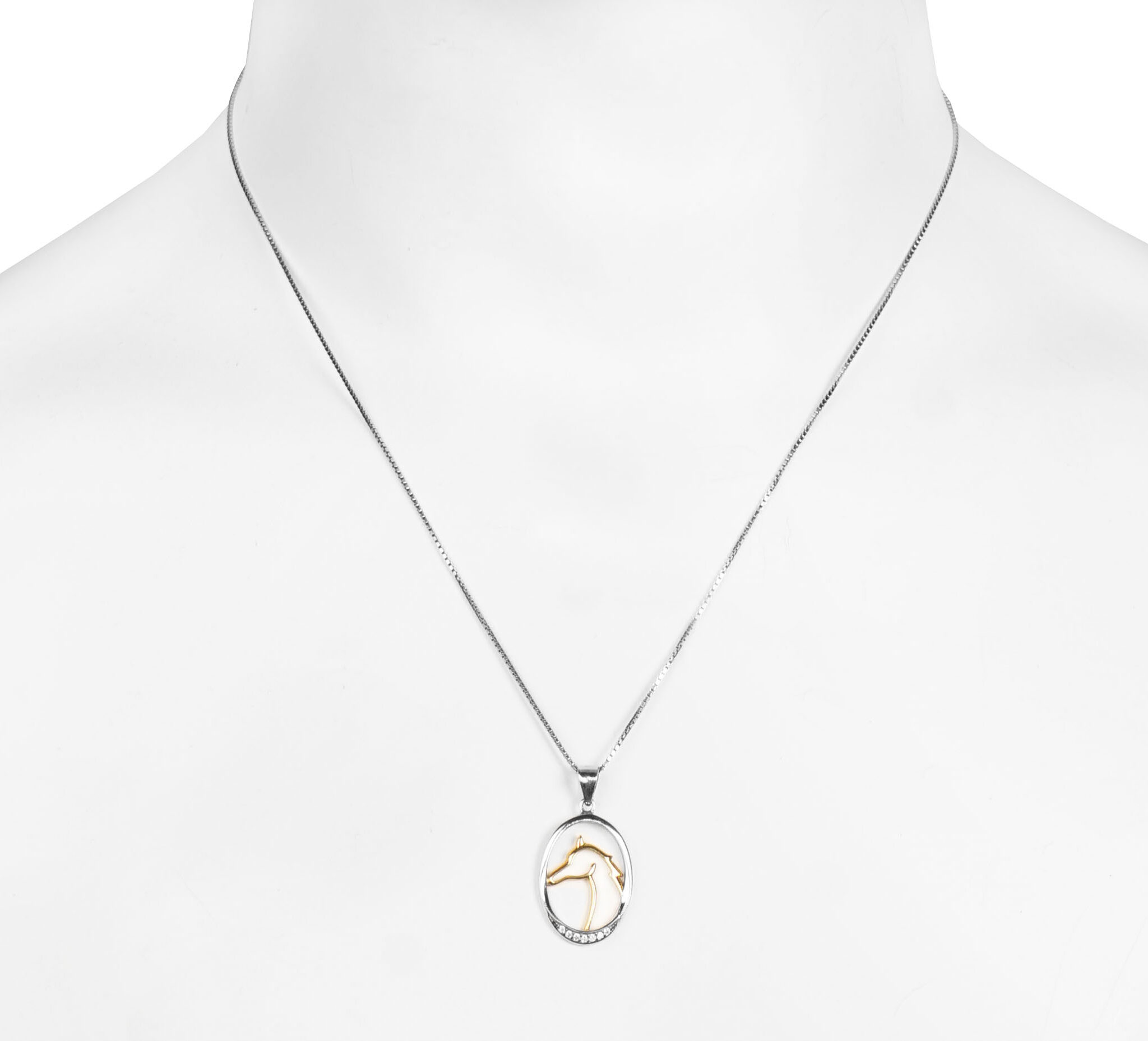 KETTING MET HANGER PAARD VPE=6ST