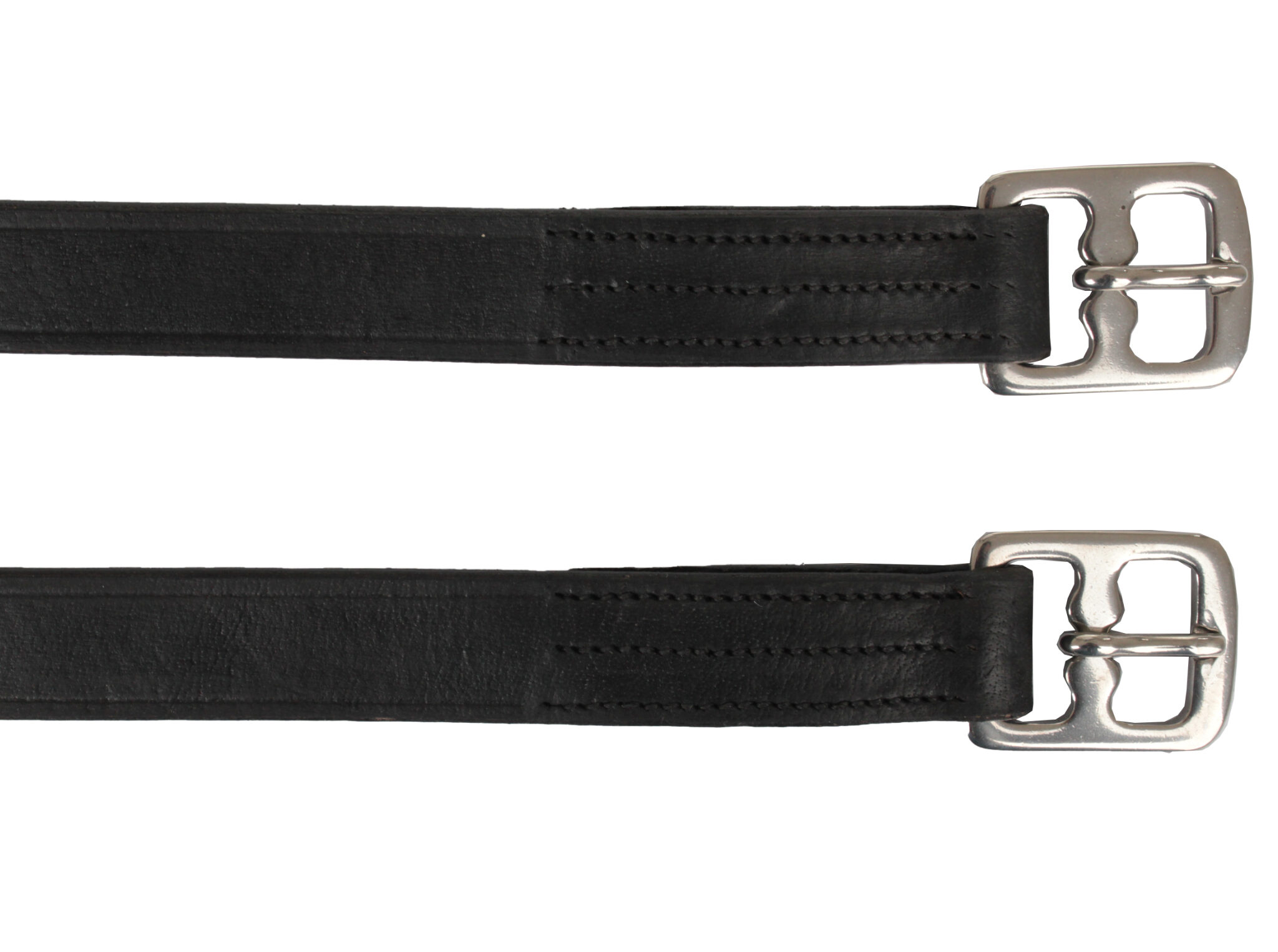 STIJGBEUGELRIEM LEER