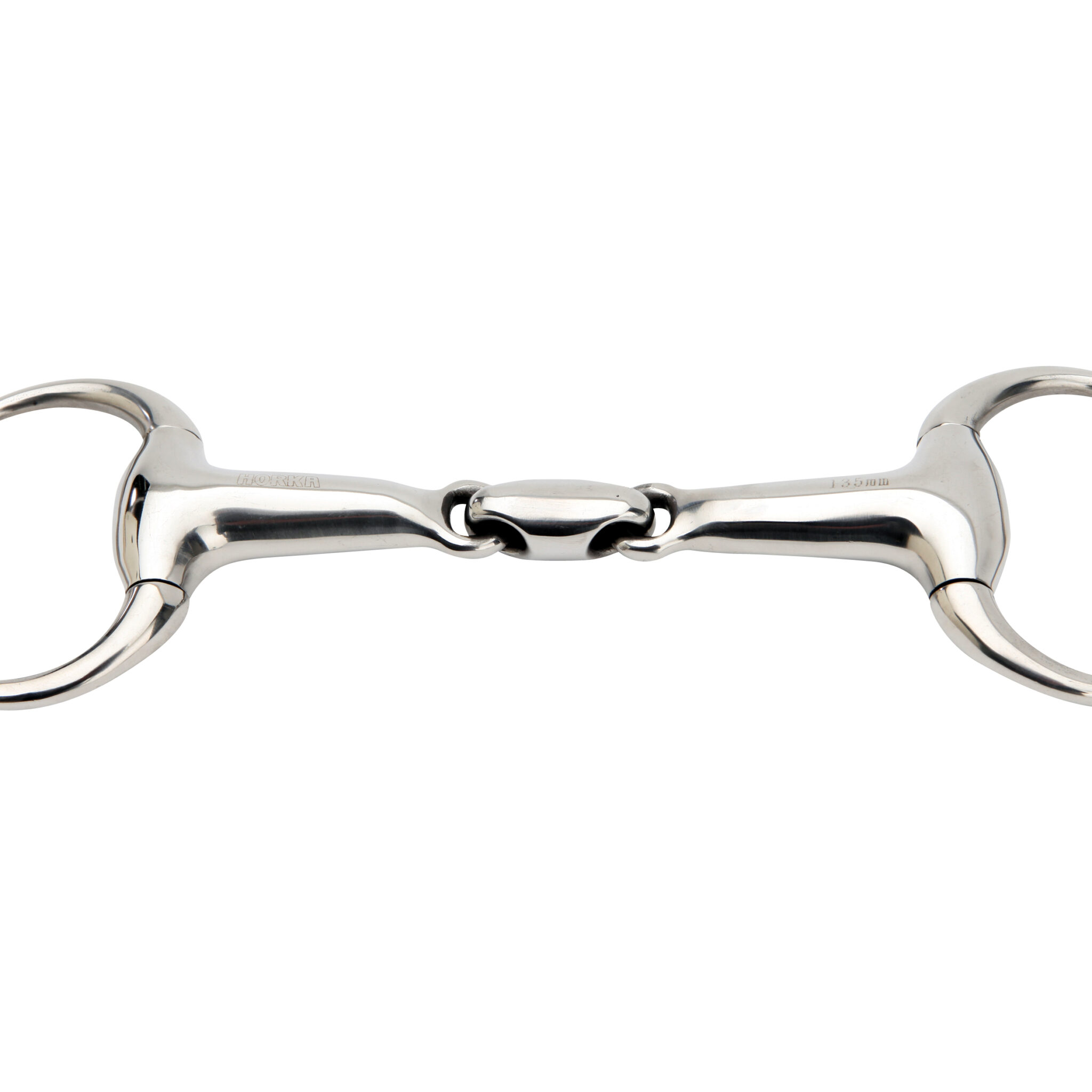 BUSTRENS DUBBEL GEBROKEN RVS 21 MM