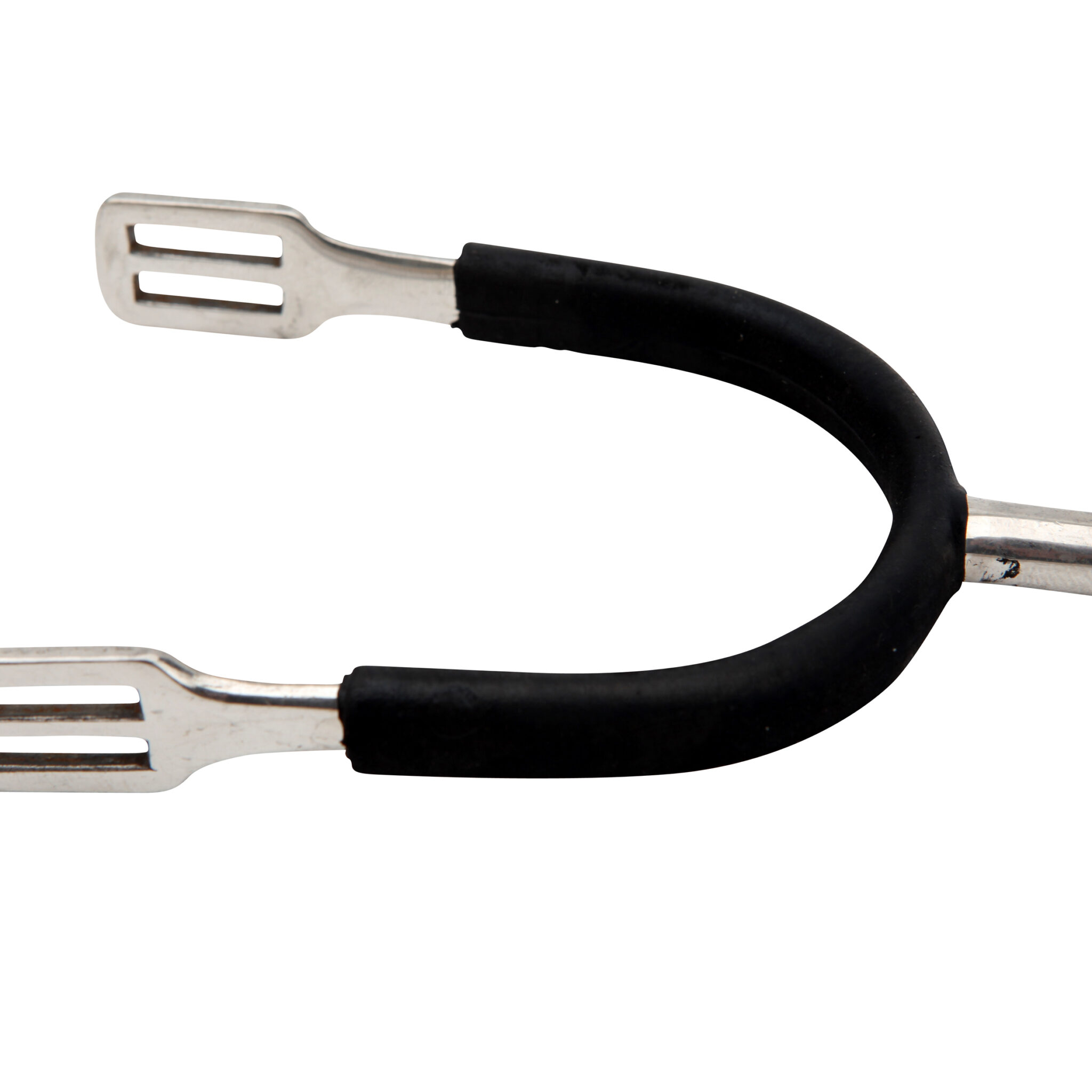 STOMPE SPOREN MET RUBBER BEKLEED