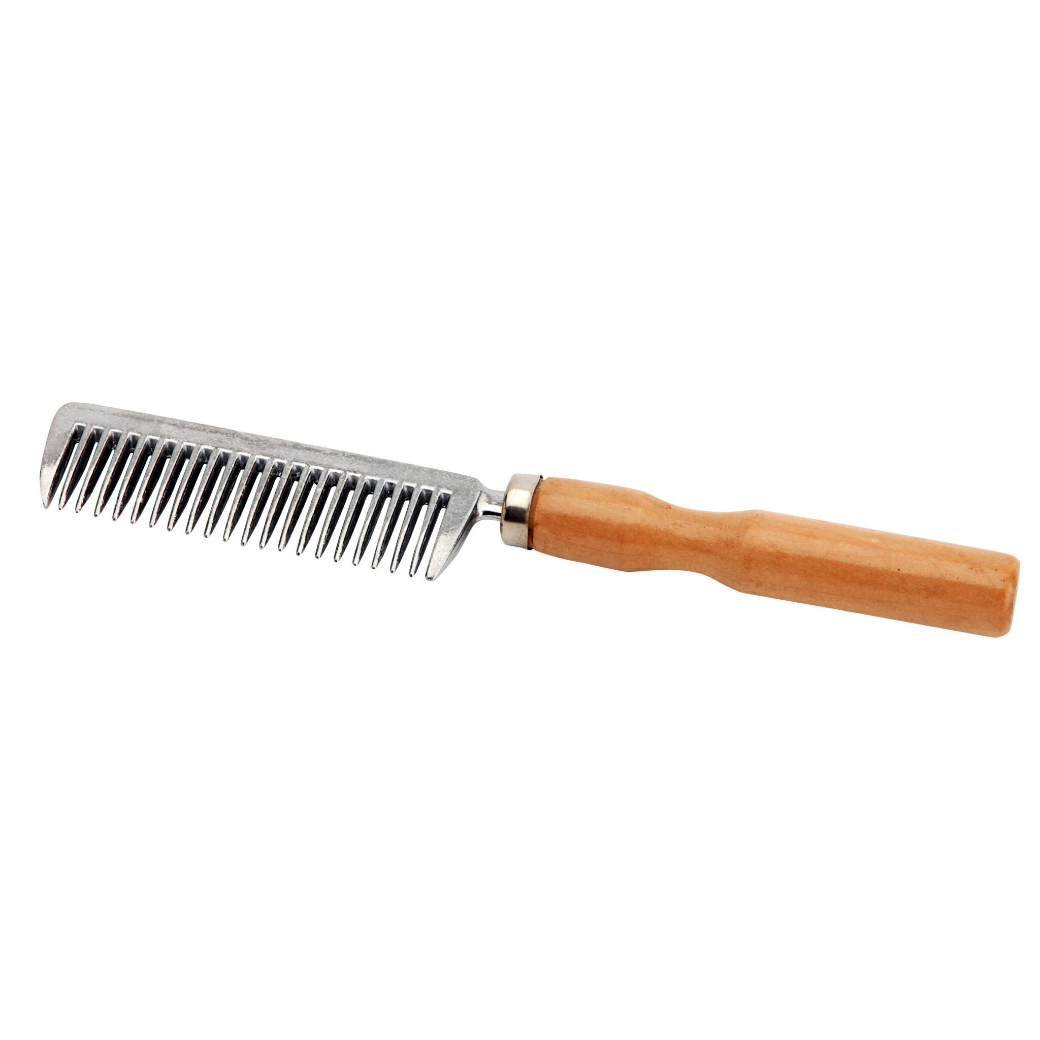 MANENTREKKAM MET HOUTEN HANDVAT VPE = 10ST