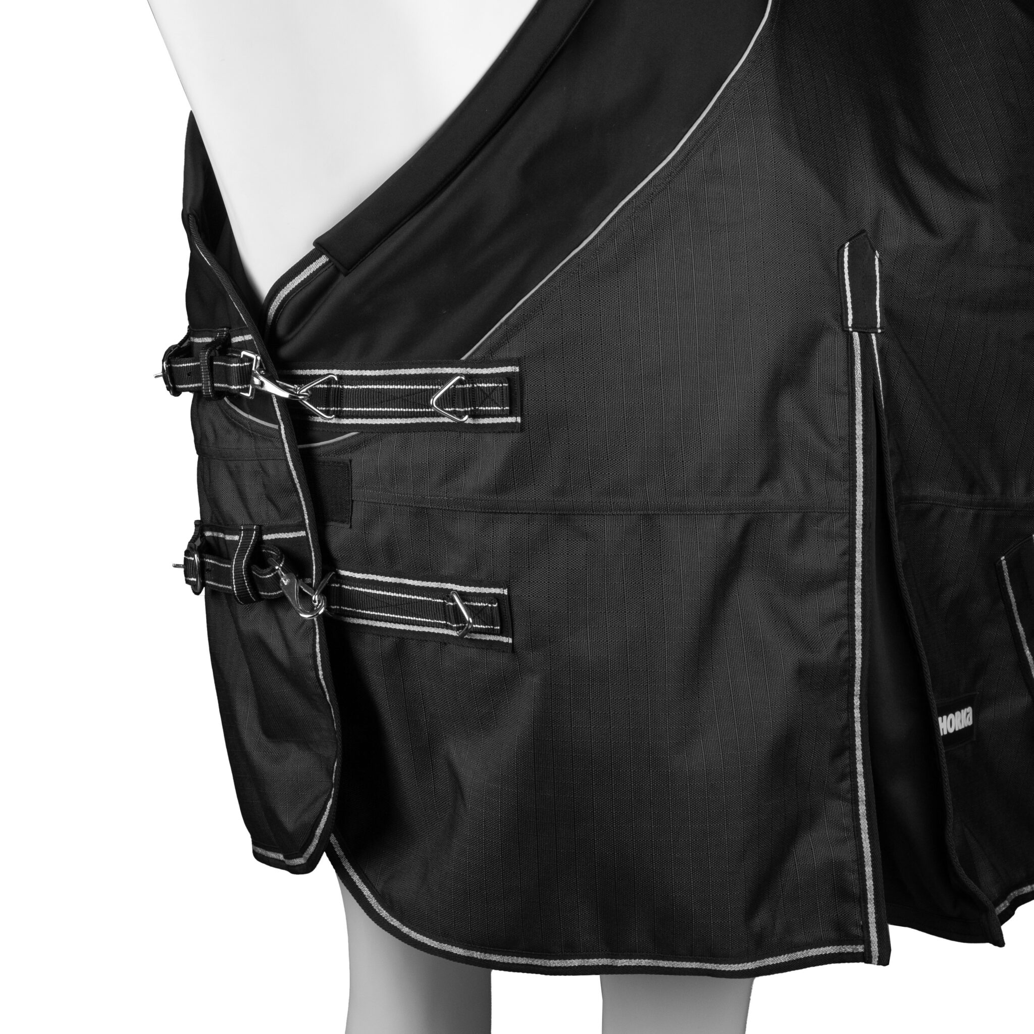 REGENDEKEN MET SOFTSHELL KRAAG 1200D