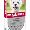 Advantix vlooien- en tekenpipet voor honden 100/500 (4 tot 10 kg) 4 pipetten