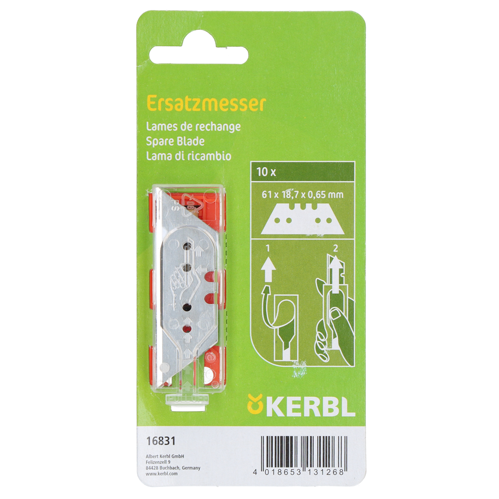 Klauwbandage snijder losse mesjes