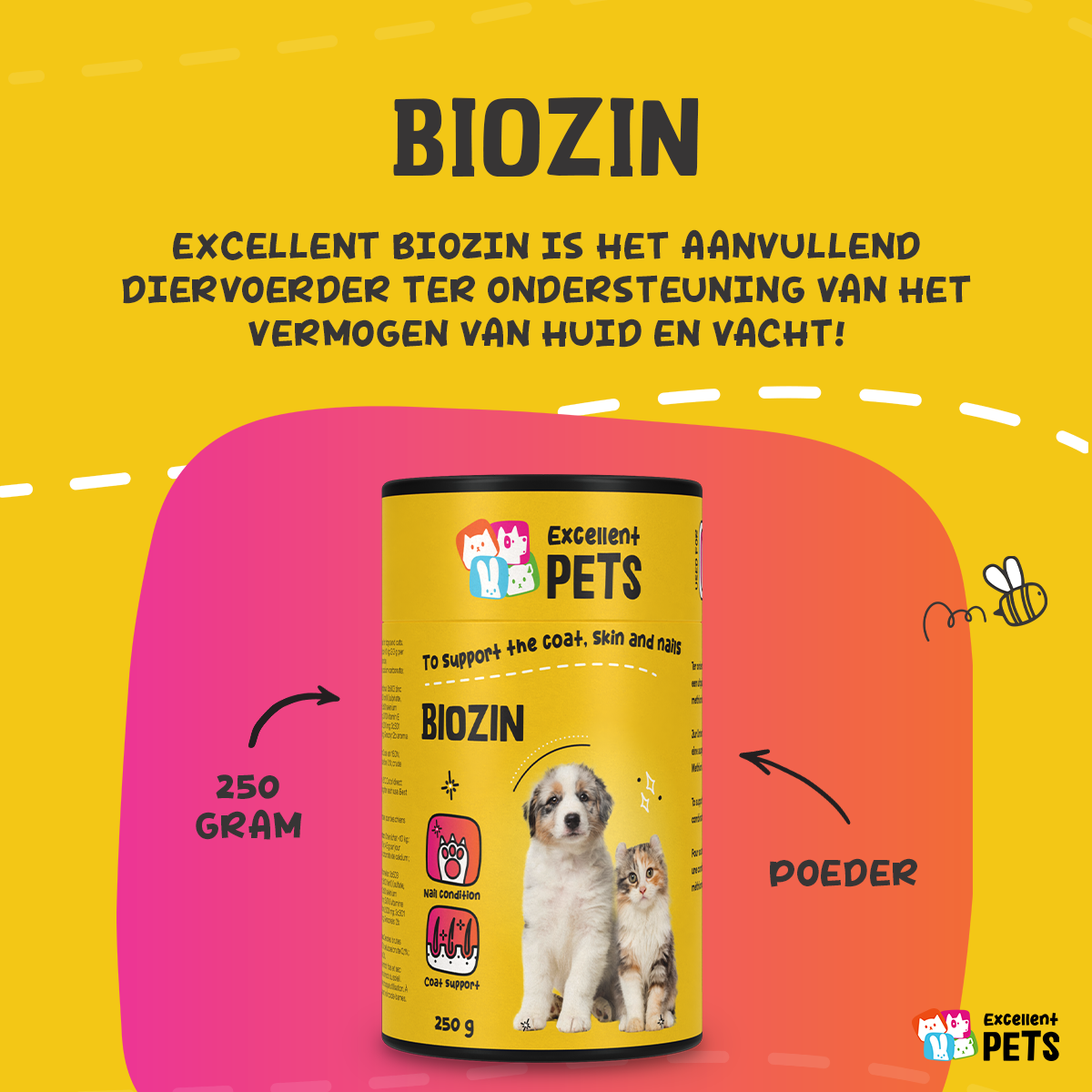 Alternative view of Excellent Pets Biozin 250 g
