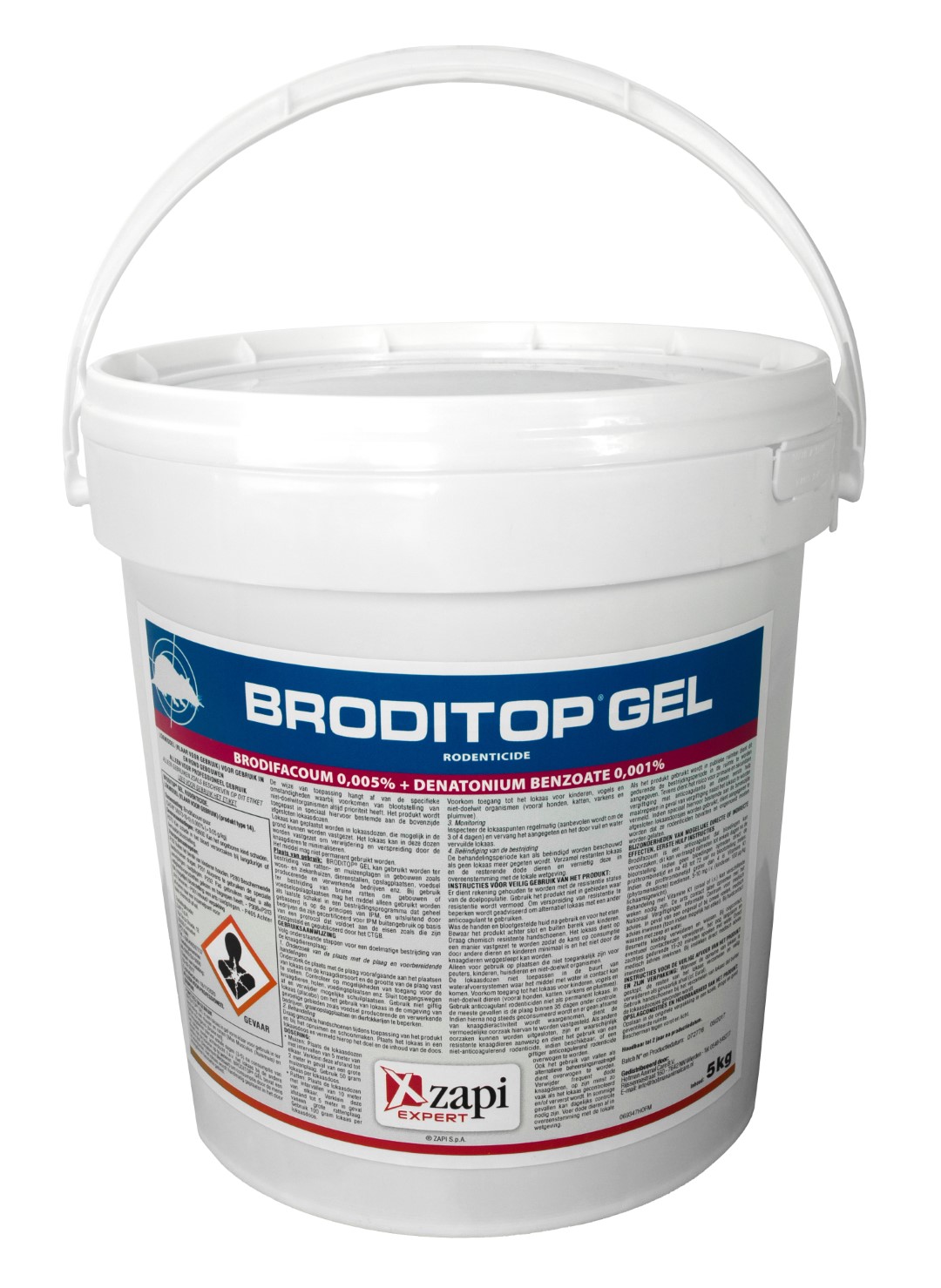 Alternative view of Broditop Gel Rat & Muis 5 kg
