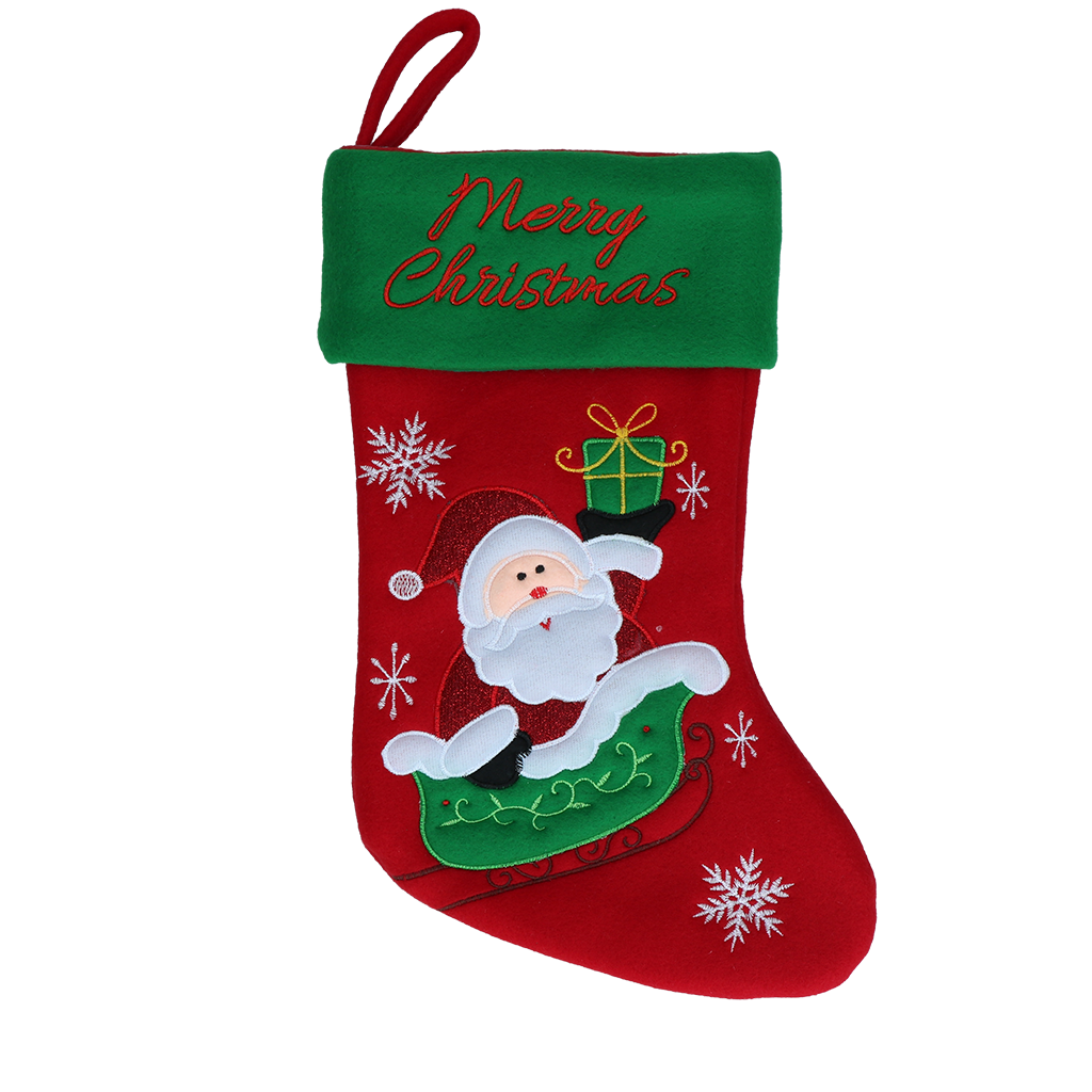 Kerstsokken Christmas Stocking Santa