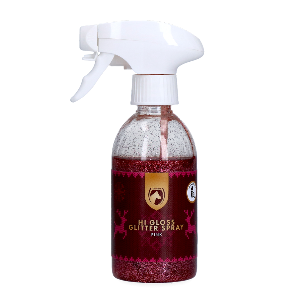 Alternative view of Excellent Horse Christmas Hi Gloss Glitter Spray Zilver 250 ml