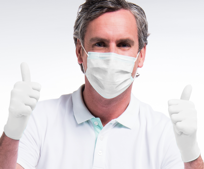 Alternative view of Comforties Soft Nitril Handschoenen Wit XL 100 stuks