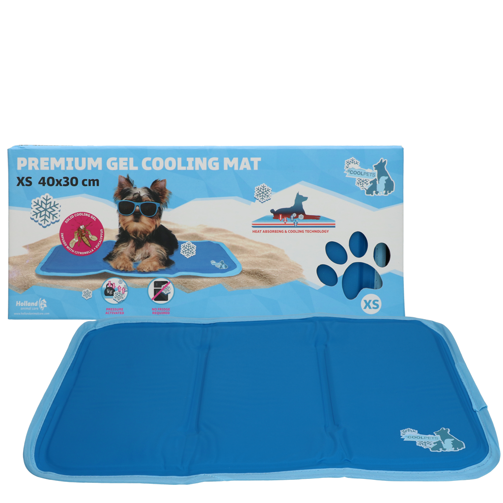 Coolpets Premium Solid gel Cooling Mat XS 40x30cm