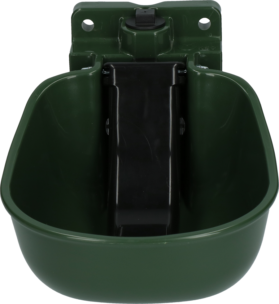 Drinkbak KS met lepel groen