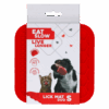 Eat Slow Live Longer Lick Mat Duo S Rood