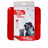 Eat Slow Live Longer Lick Mat Dimensions Rectangle Rood