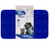 Eat Slow Live Longer Lick Mat Dimensions Flower Blauw