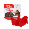 Eat Slow Live Longer Gobble Stopper Rood M