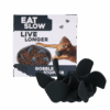 Eat Slow Live Longer Gobble Stopper Grijs M