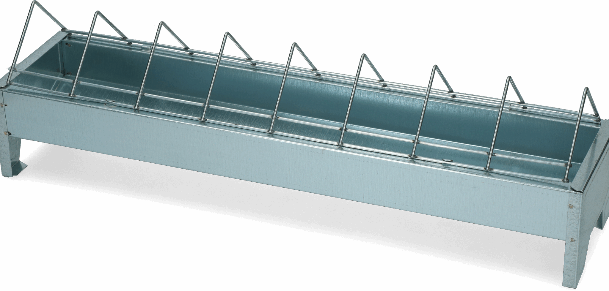 Gaun Pluimvee Voertrog Gegalvaniseerd Metaal