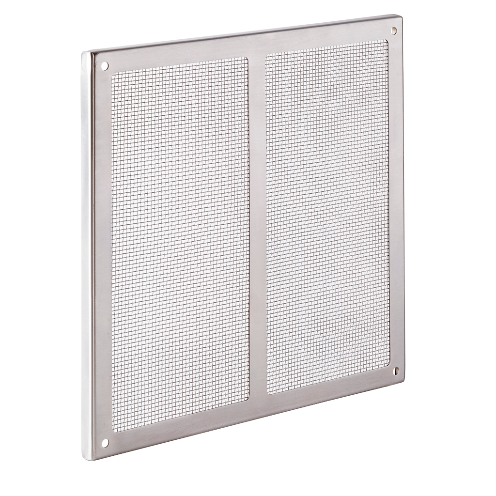 Weringsrooster RVS 25x25 cm