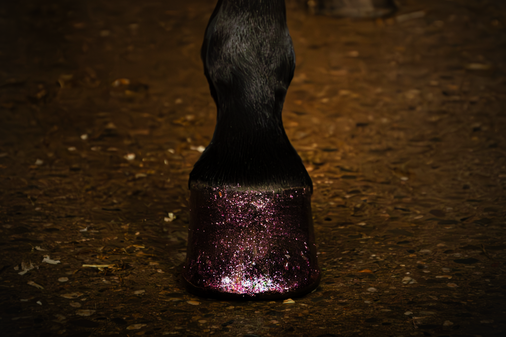 Alternative view of Excellent Horse Hi Gloss Glitter Hoof Polish Pink