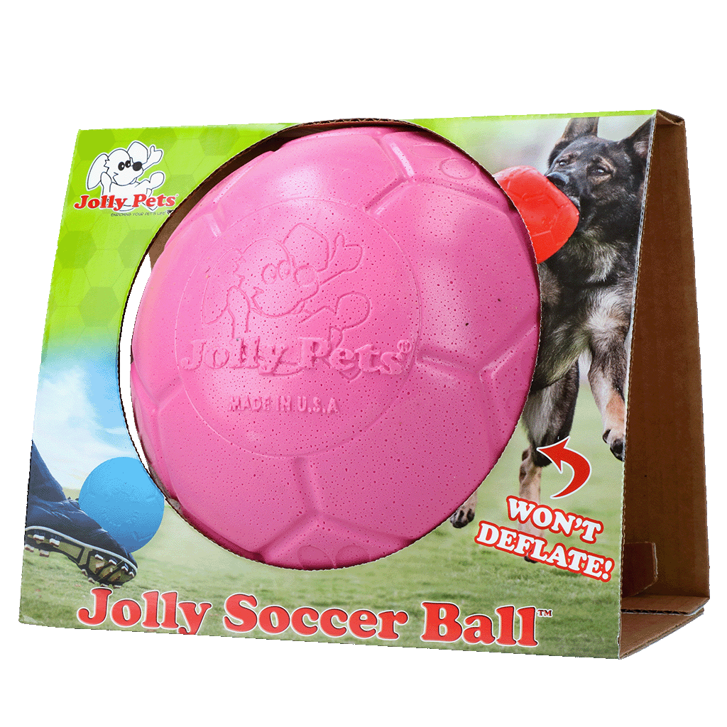 Jolly Soccer Ball Roze L (20 cm)