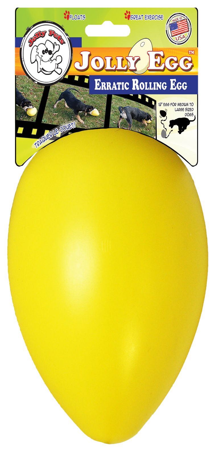Jolly Egg Geel S (20 cm)