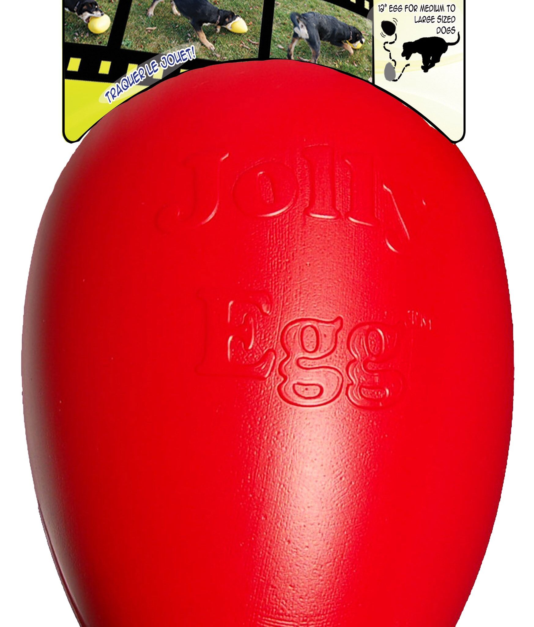 Jolly Egg Rood L (30 cm)
