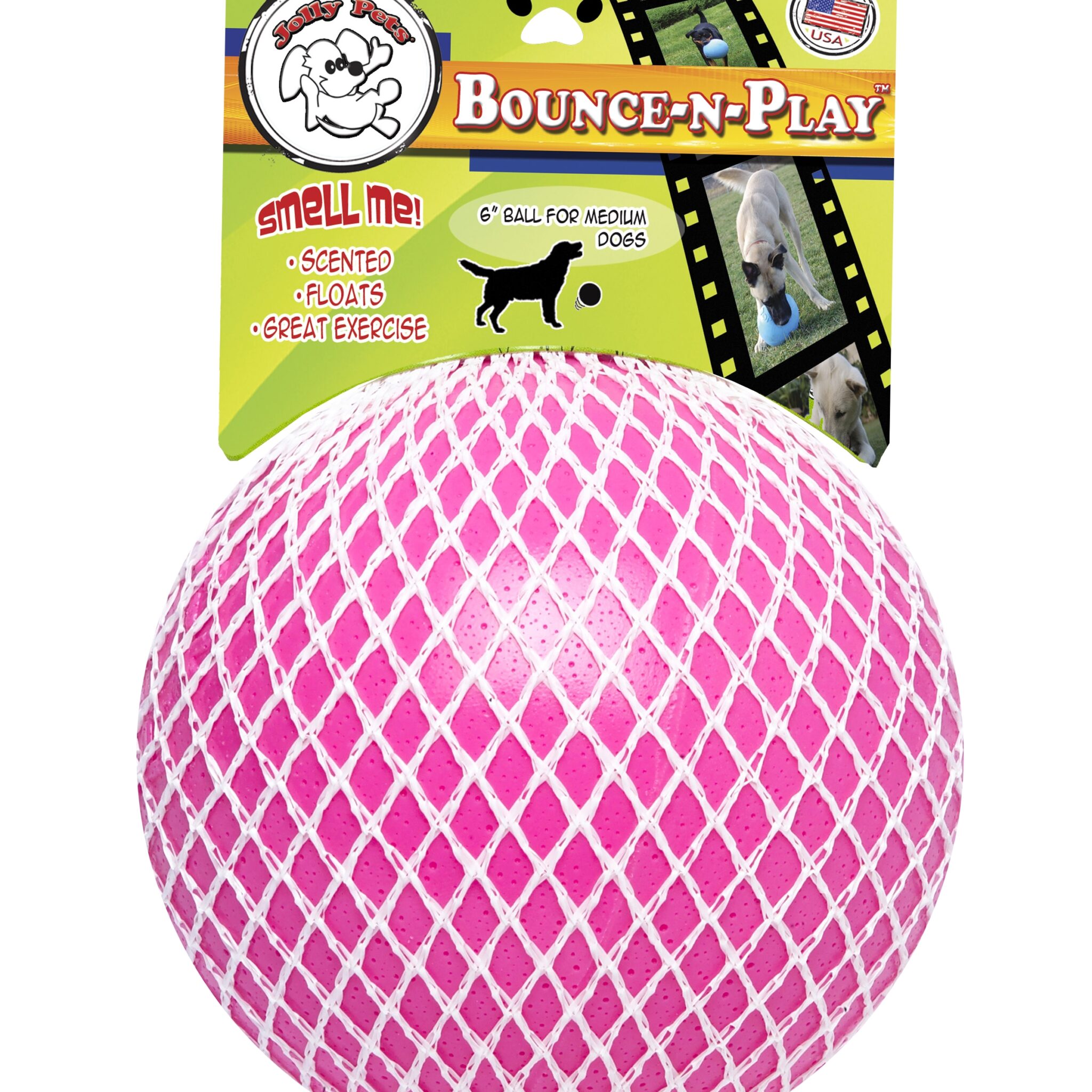 Alternative view of Jolly Bounce-n Play Kauwgum S (10 cm)