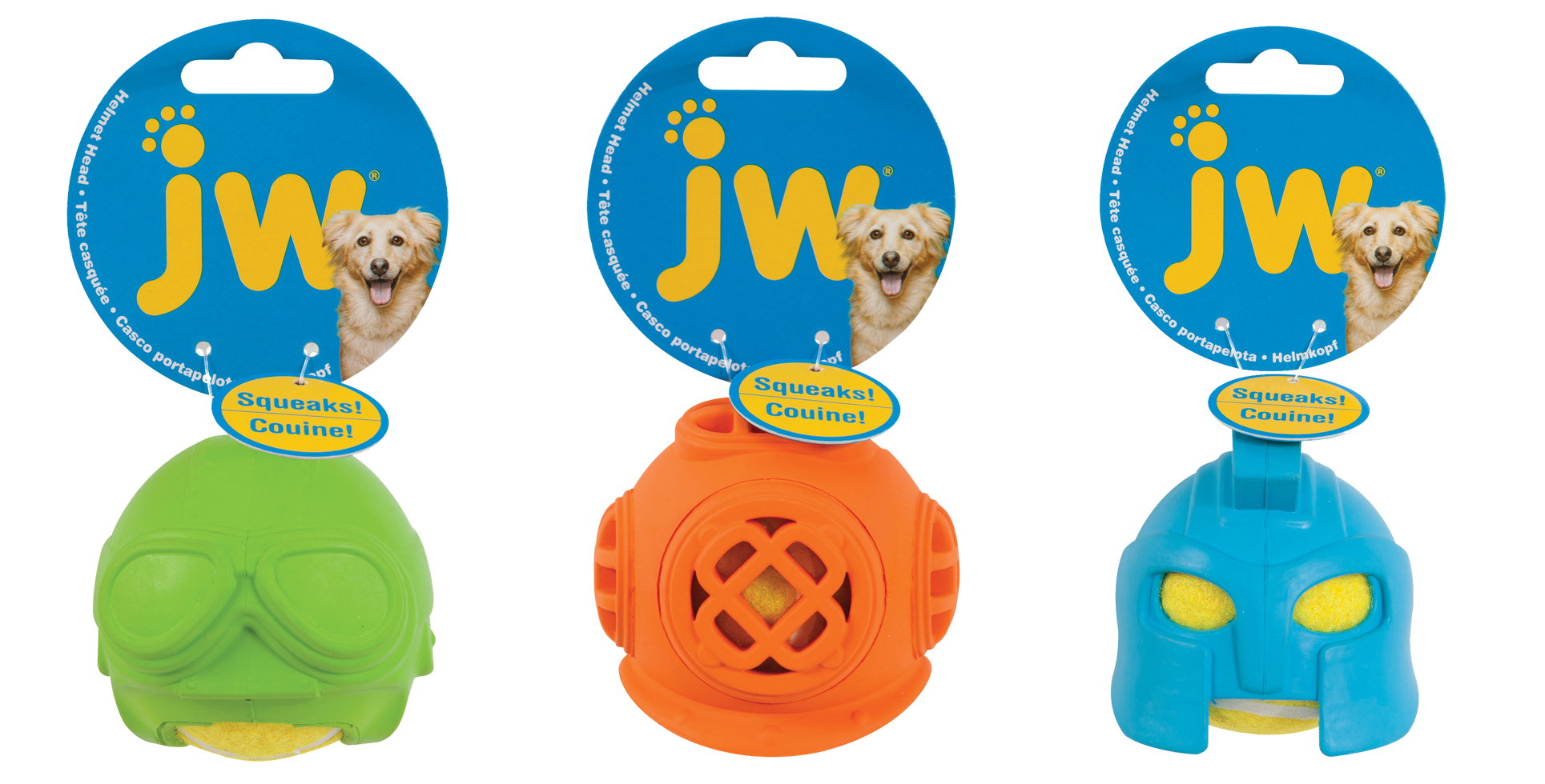 Alternative view of JW Helmet Heads Aviator