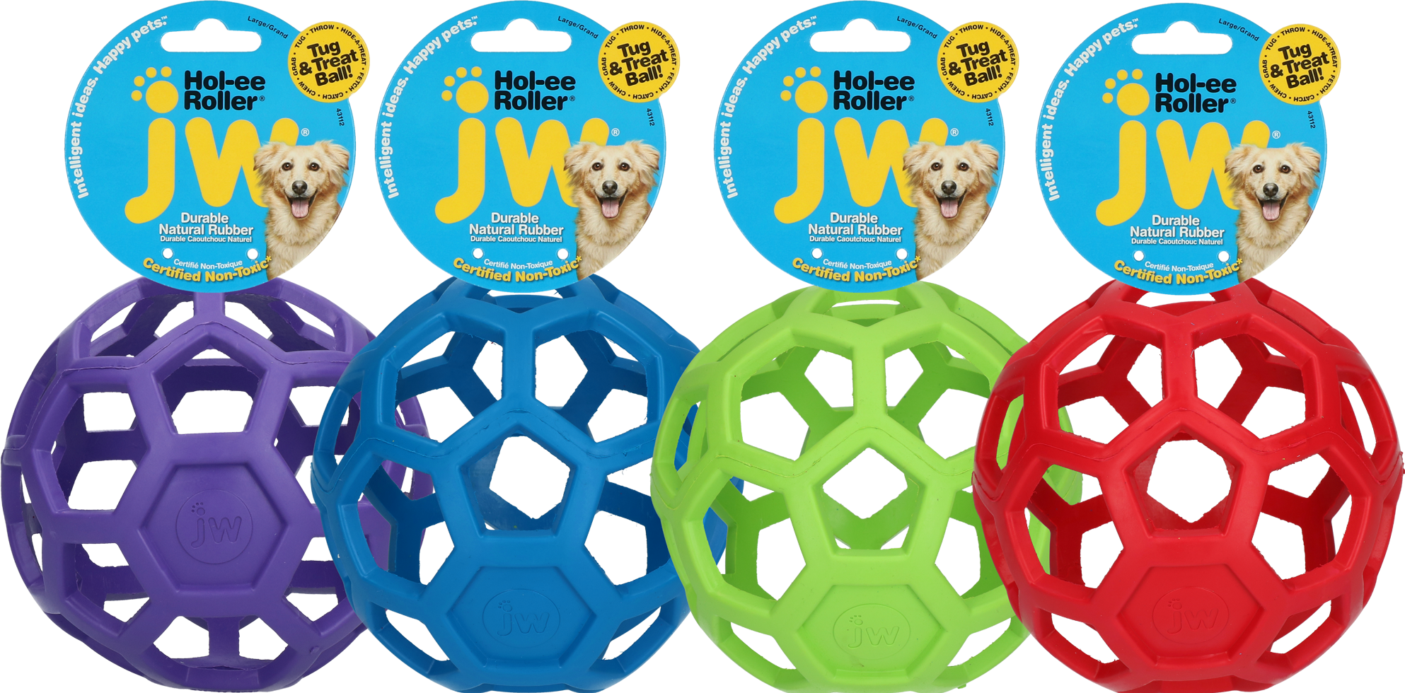 JW Hol-ee Roller assorti Jumbo - 19 cm