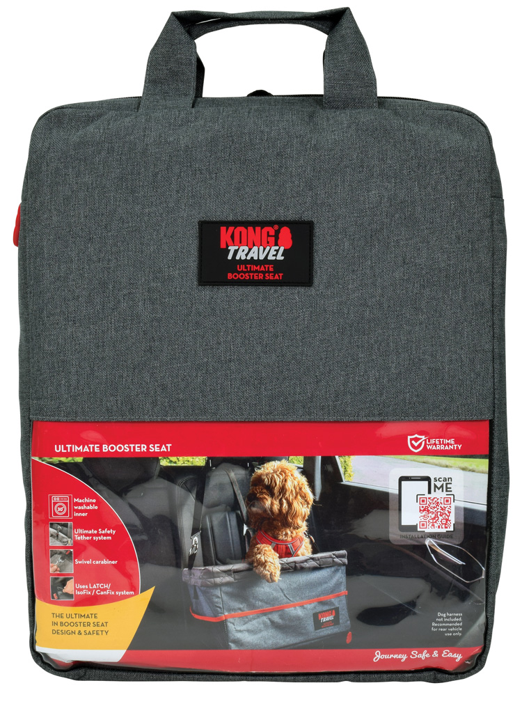 KONG Travel Ultimate Booster Seat & Tether