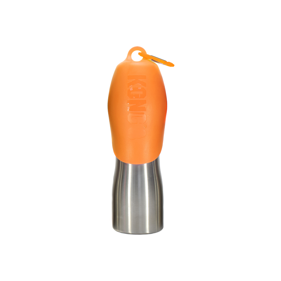 KONG H2O RVS Waterfles Oranje