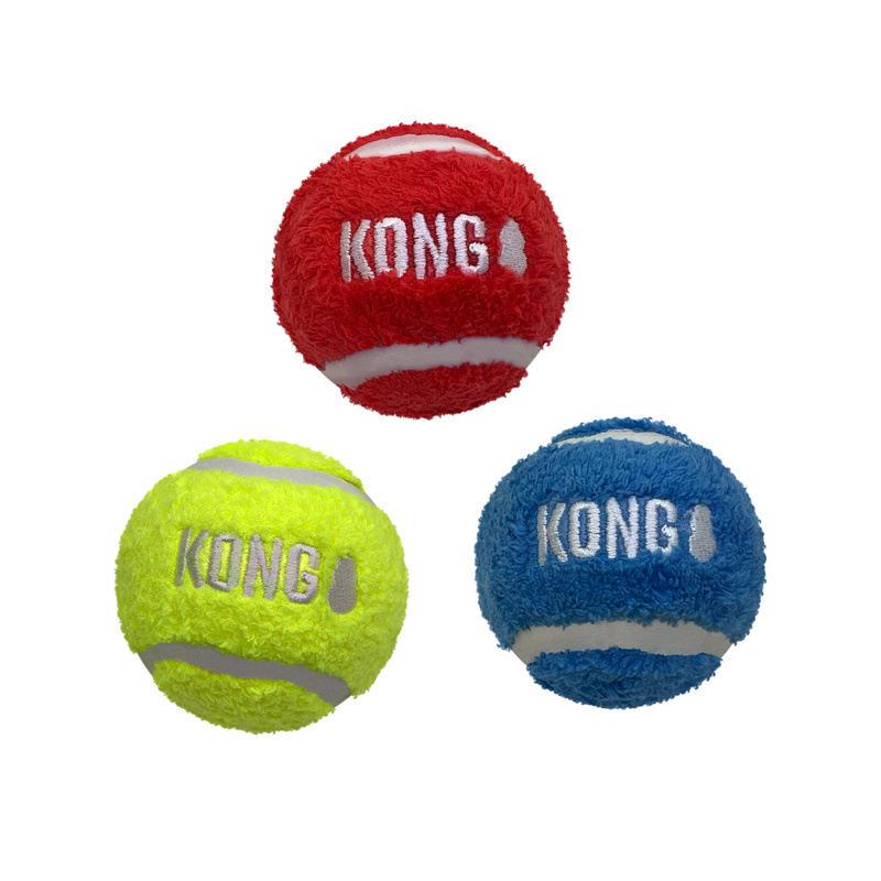 Alternative view of KONG Sport Softies Ball Assorted M (3-pack)