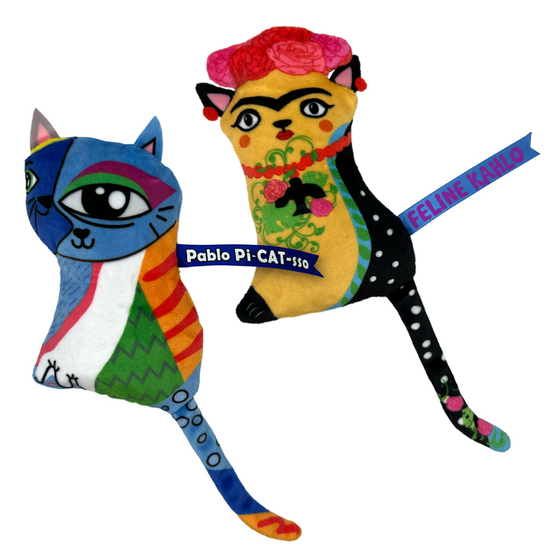 Alternative view of KONG Artz Kahlo / Picasso (2-pack)