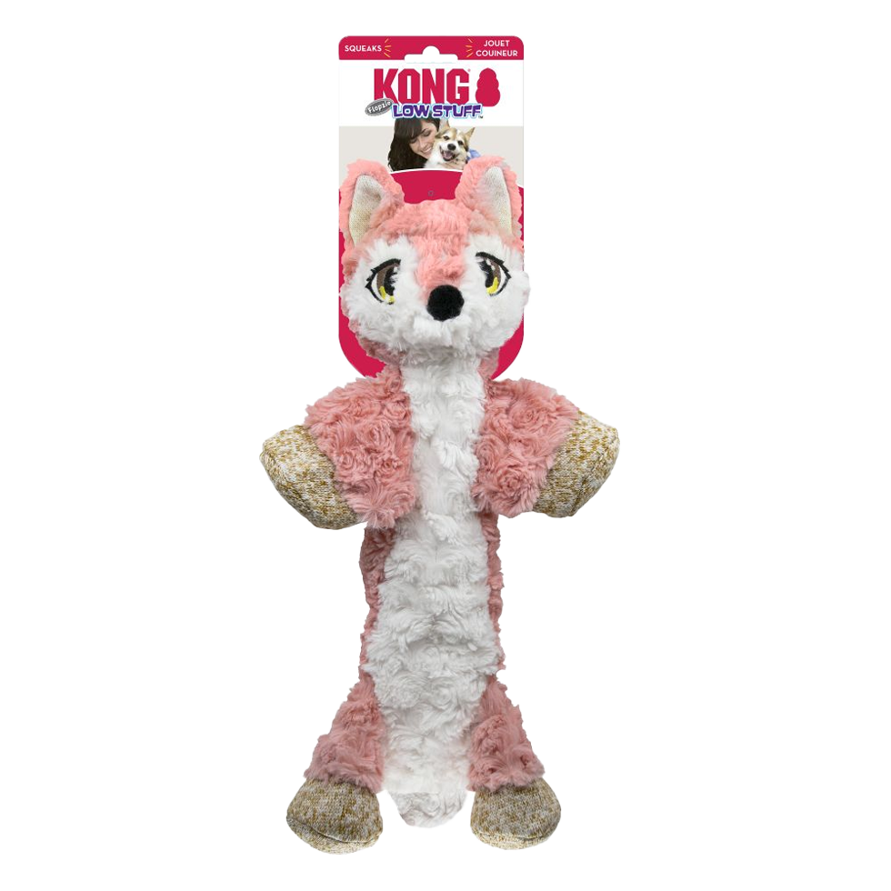 KONG Low Stuff Flopzie Vos