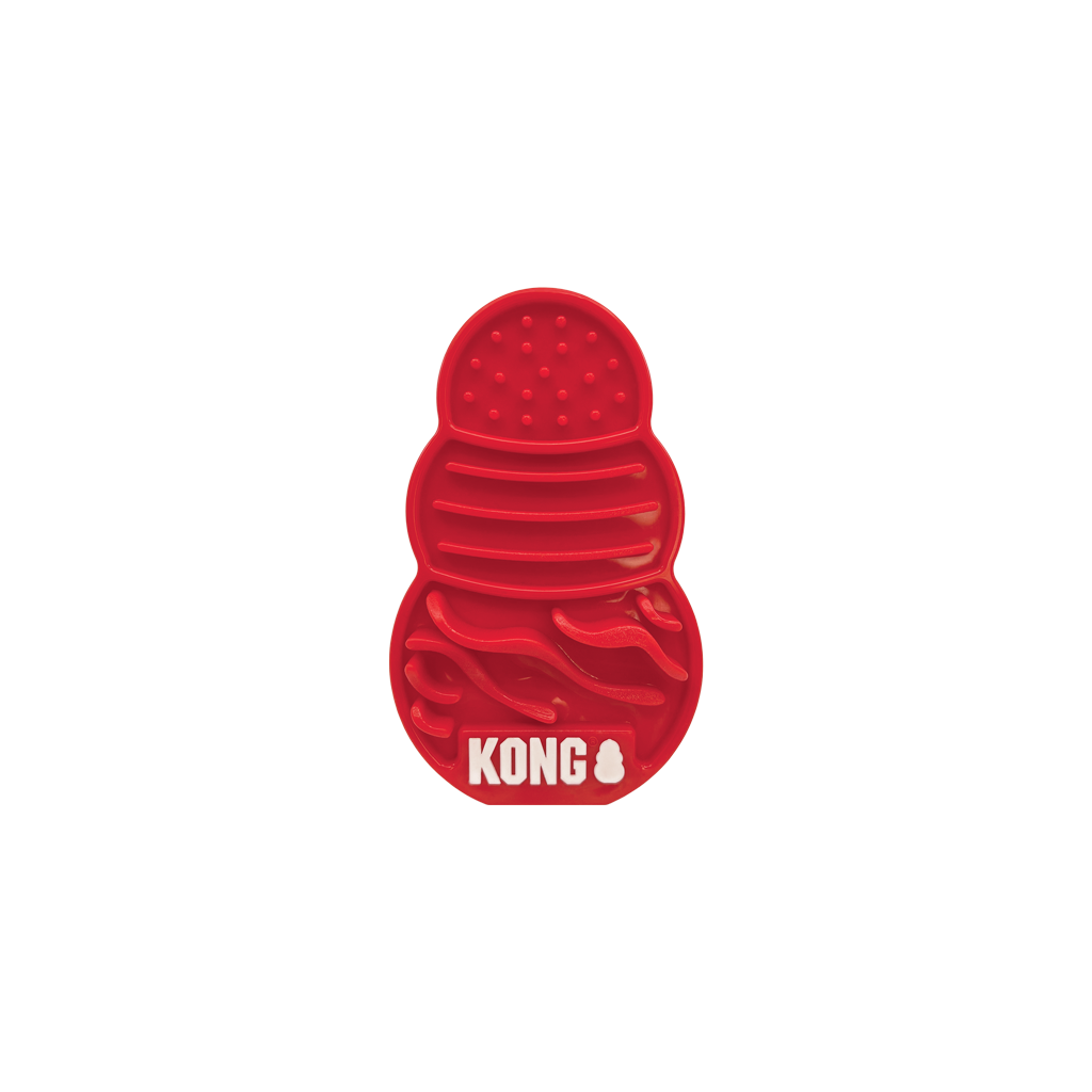 Alternative view of KONG Licks Treat Dispenser Rood S