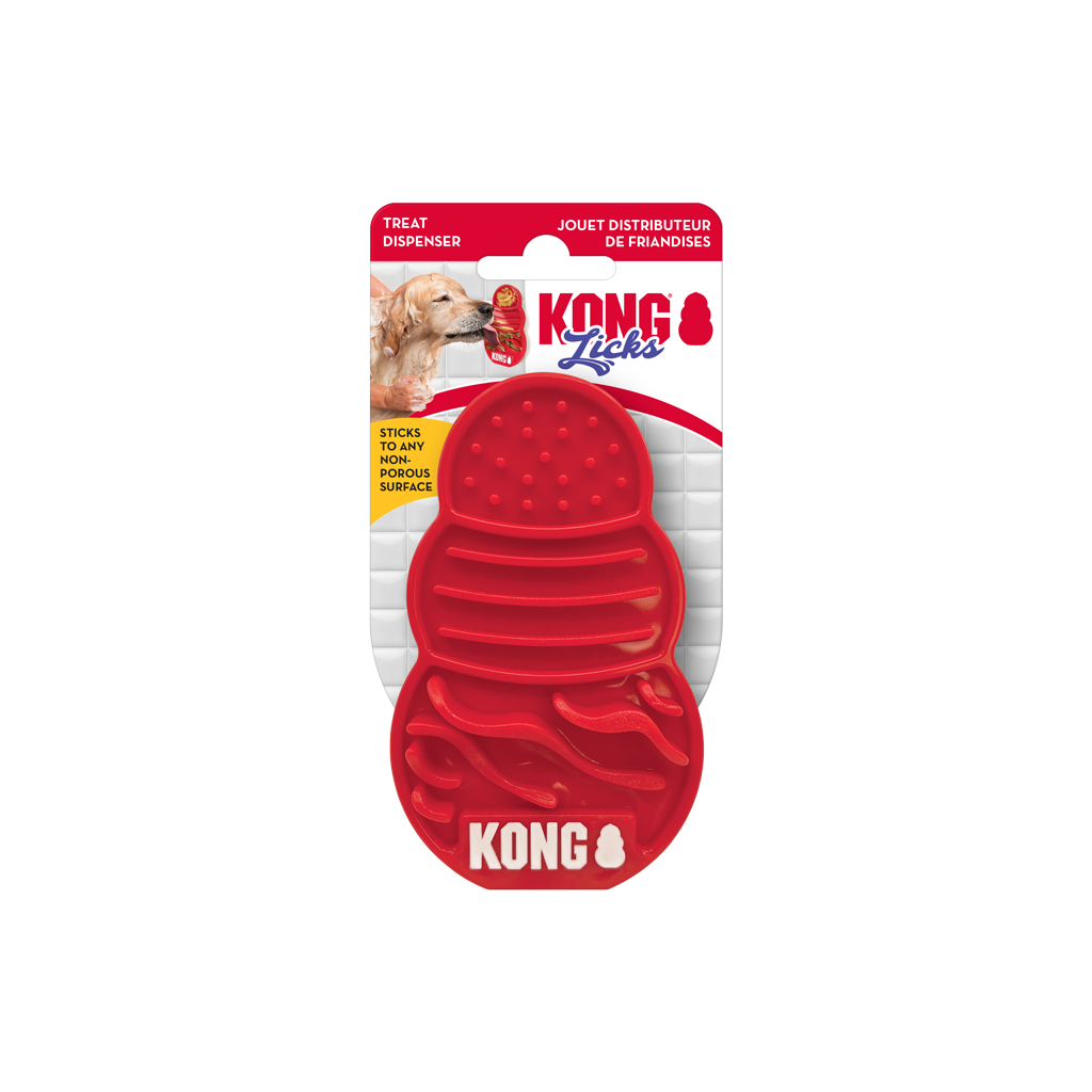 KONG Licks Treat Dispenser Rood S