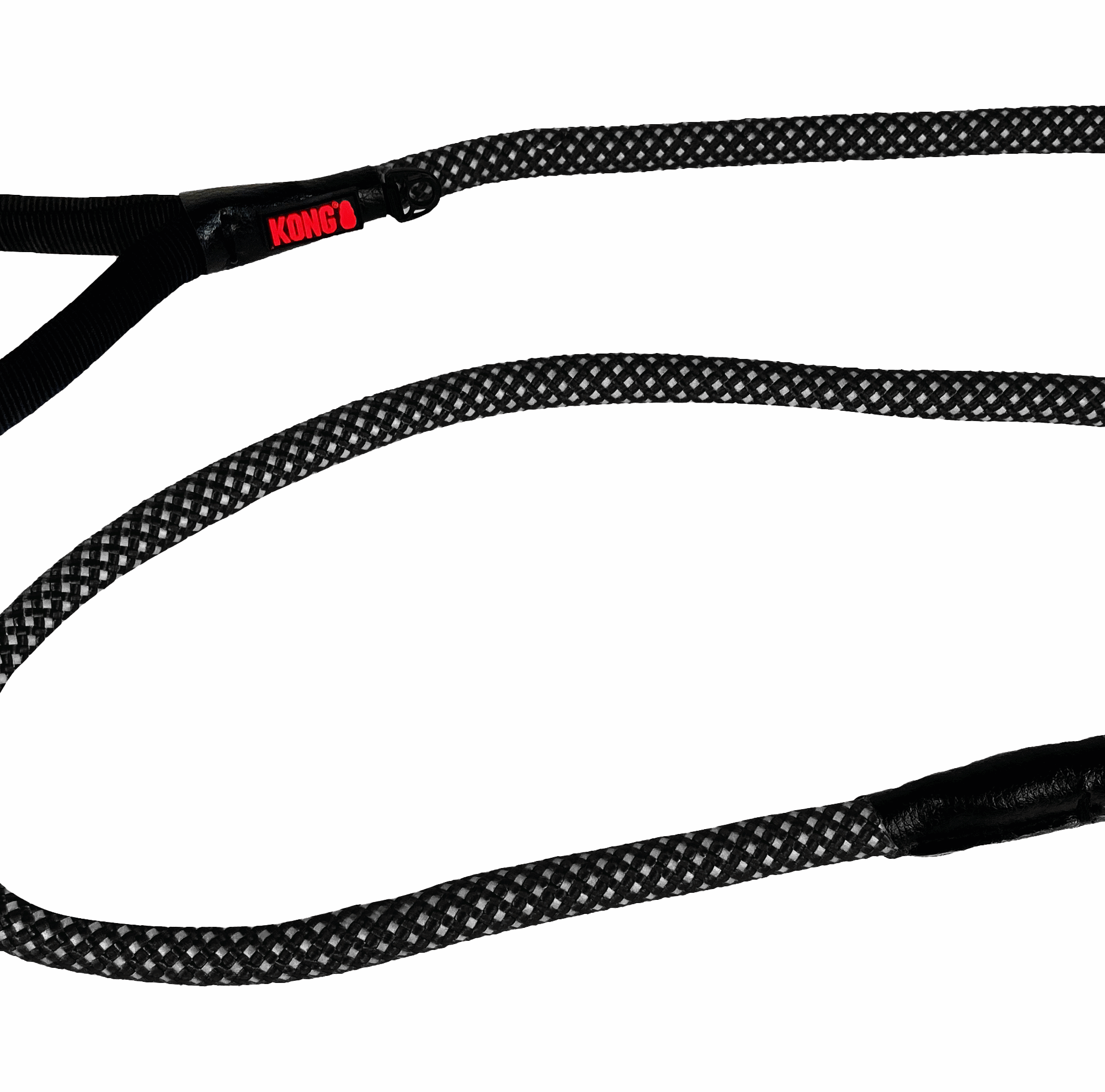 KONG Rope Leash Zwart