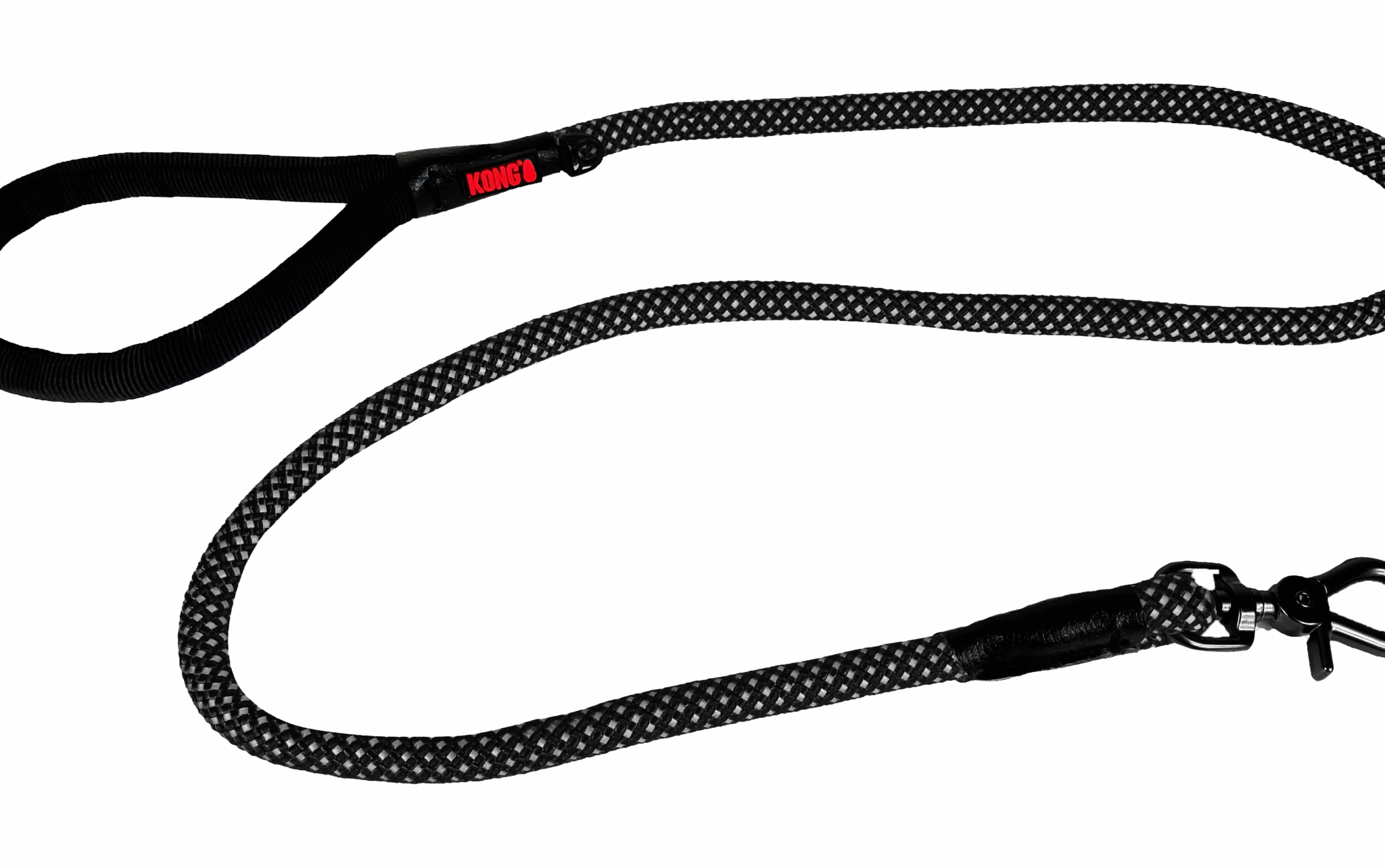KONG Rope Leash Zwart