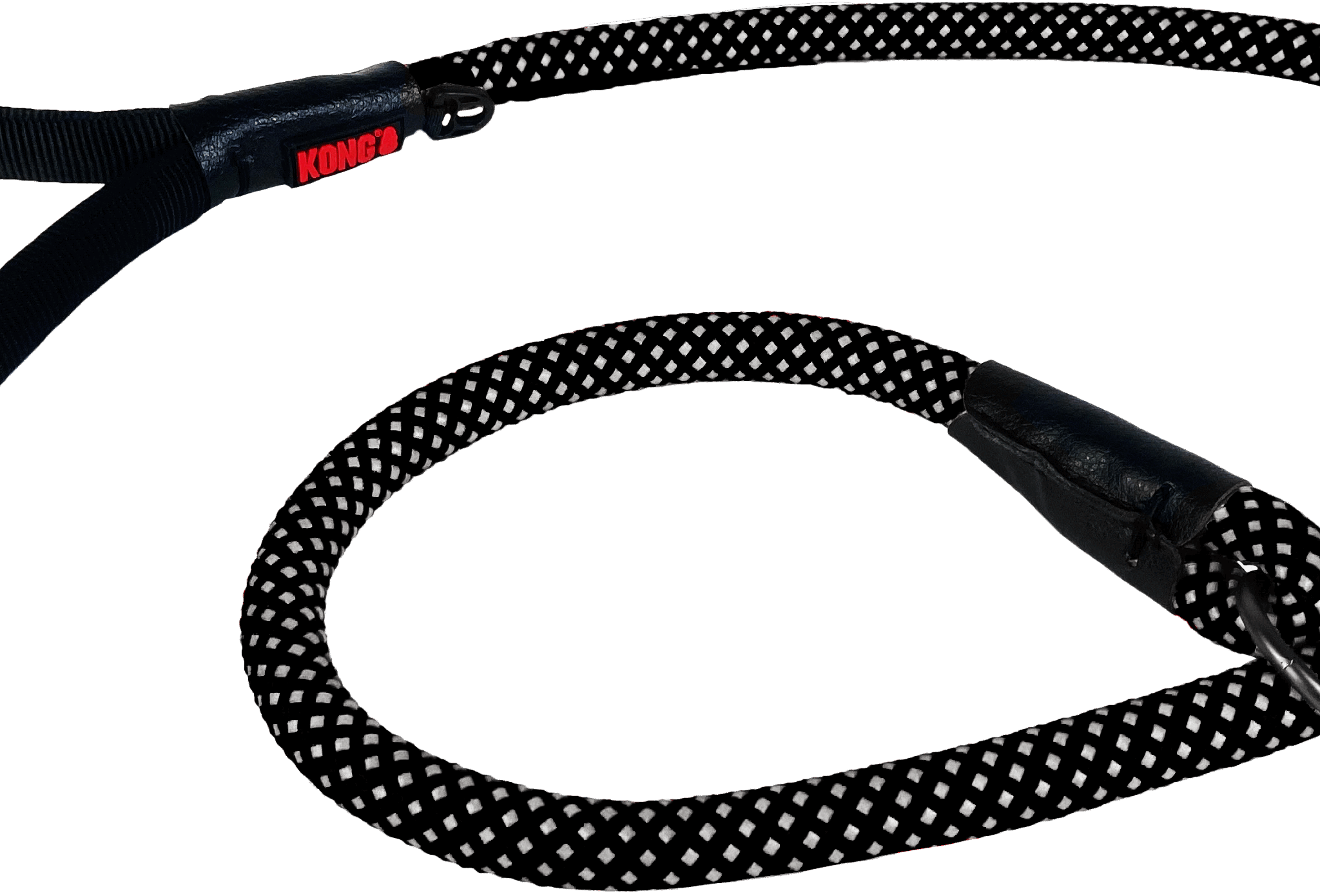 KONG Rope Slip Leash Zwart