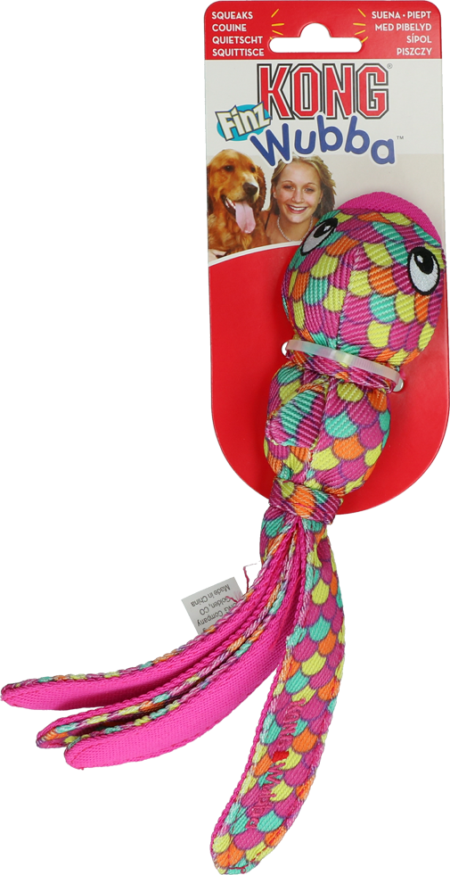 KONG Wubba Finz Roze S