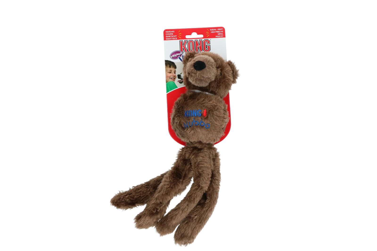 Alternative view of KONG Wubba Friends Assorti L